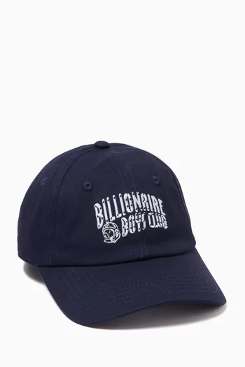 Arch Logo Baseball Cap in Cotton-canvas