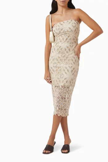 Soleil Crochet Dress in Cotton