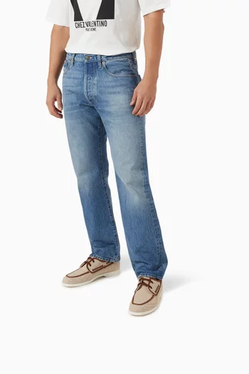Palm Avenue Boat Shoes in Canvas & Nappa