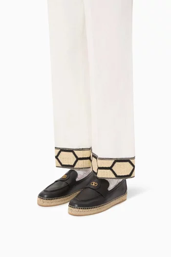 Palm Avenue Loafers in Calfskin Leather