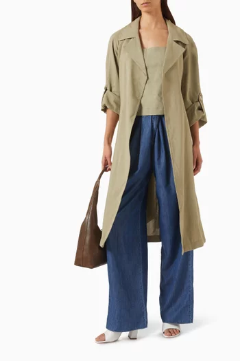 Terni Top in Linen-blend