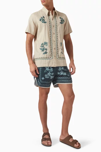 Liam Blush Swim Shorts
