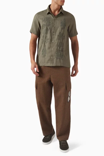 قميص جاك بلون كلاي