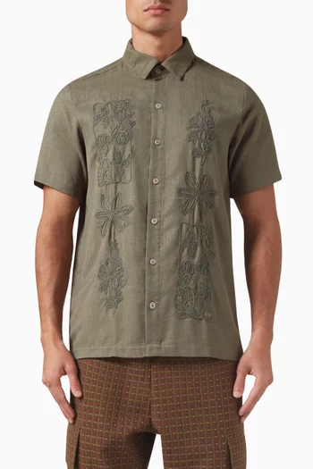 قميص جاك بلون كلاي