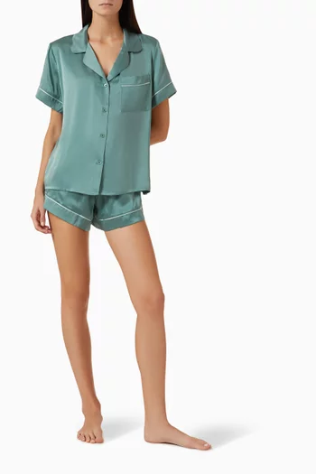 Inez Pyjama Set in Silk
