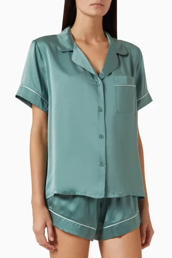 Inez Pyjama Set in Silk