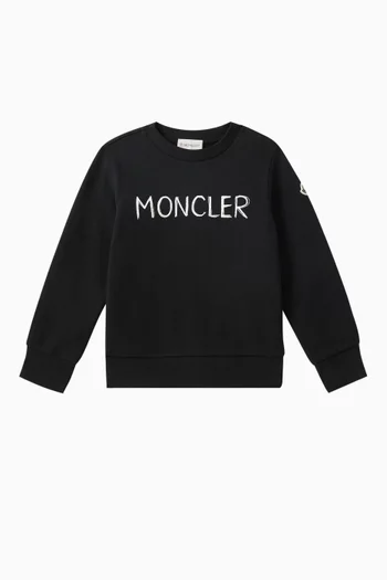 Logo-print Sweatshirt in Cotton
