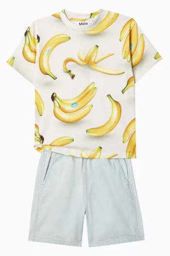 Graphic-print T-Shirt in Cotton