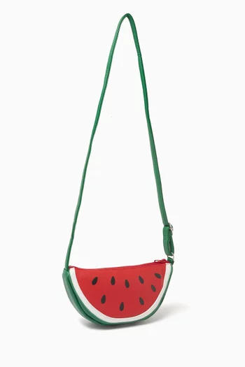 Watermelon Bag in Faux Leather