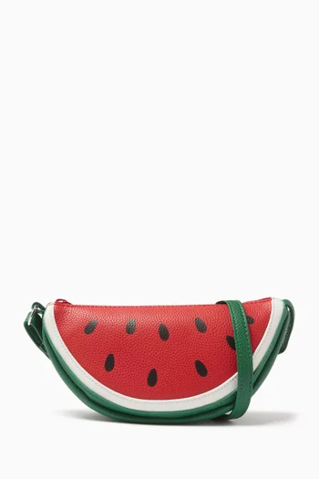 Watermelon Bag in Faux Leather