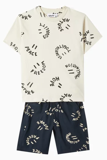 Riley Smile T-shirt in Organic Cotton
