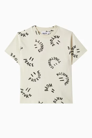 Riley Smile T-shirt in Organic Cotton