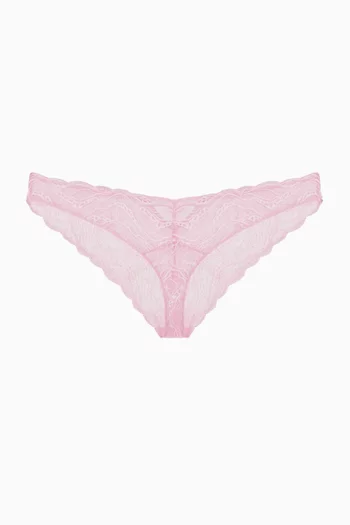 Lace Bikini Briefs in Stretch Lace