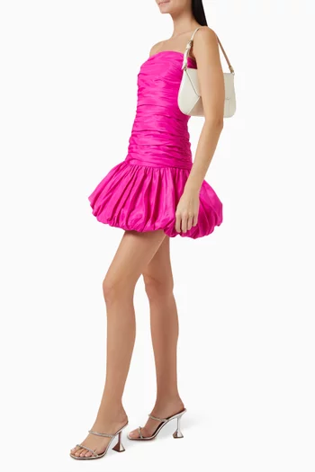 Kennedi Mini Dress in Recycled Taffeta