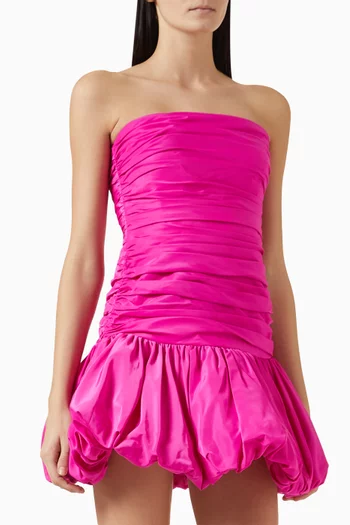 Kennedi Mini Dress in Recycled Taffeta
