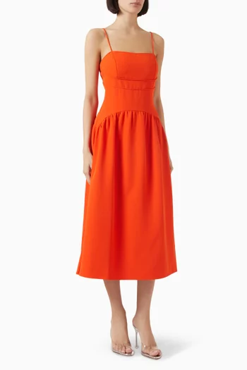Oliver Midi Dress in Cady
