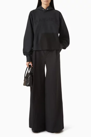 Pleat Pants in Cotton-blend