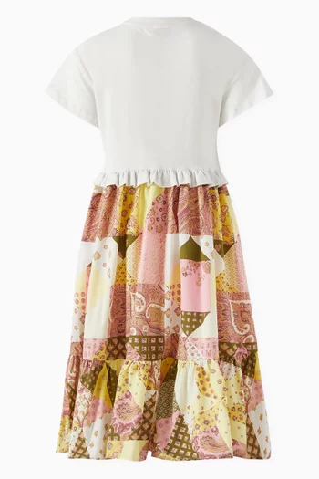 Paisley T-shirt Dress