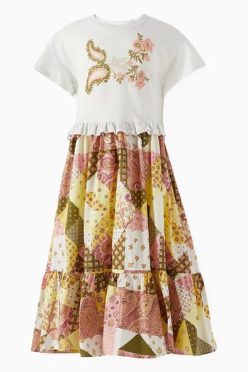 Paisley T-shirt Dress