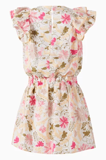 Floral Ruffle Dress