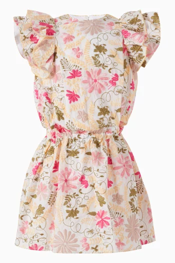 Floral Ruffle Dress