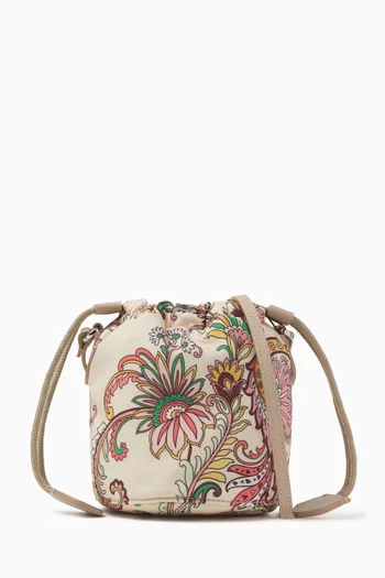 Paisley-print Crossbody Bag