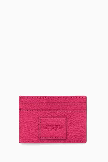 حافظة بطاقات جلد بارز