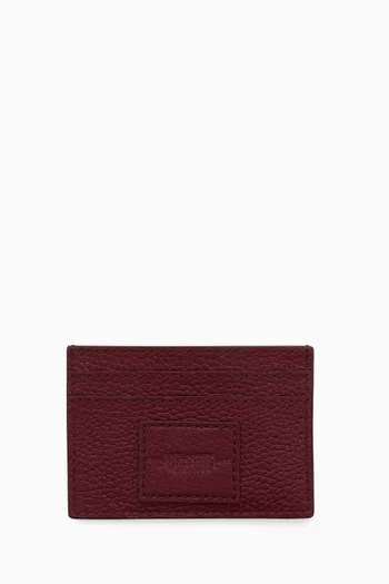 The Card Case in Grained Leather
