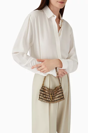 حقيبة مسائية مرصعة بالكريستال