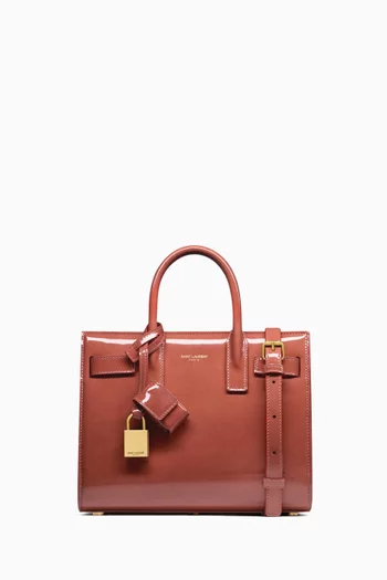 Sac de Jour Nano in Patent Lambskin