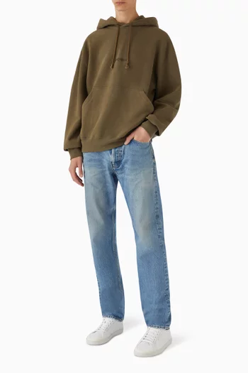 Saint Laurent Hoodie in Cotton Fleece