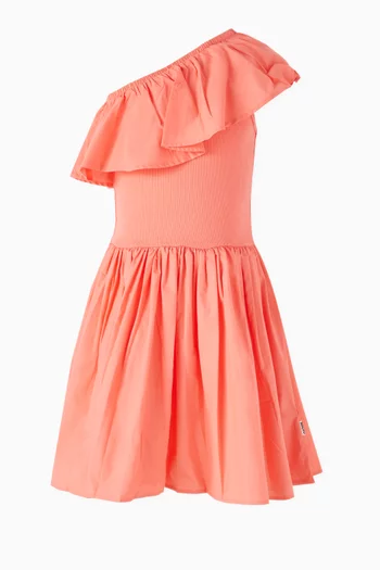 Chloey One-shoulder Midi Dress in Organic Cotton