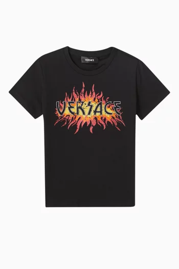 Logo T-shirt in Cotton