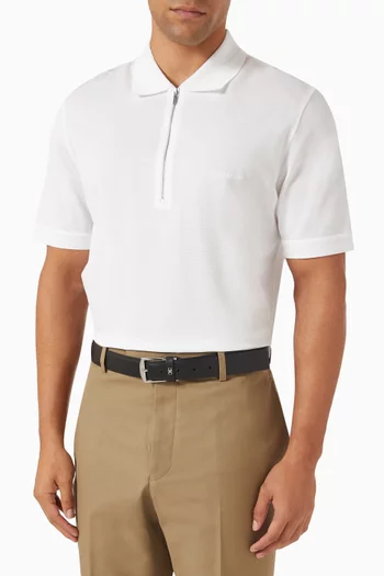 Gancini Appliqué Reversible Belt in Calfskin