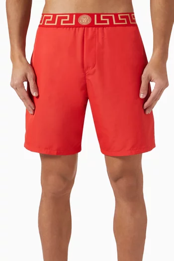 Greca Swim Shorts