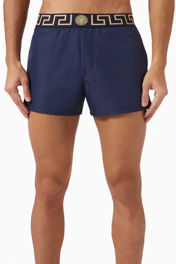 Greca Border Swim Shorts