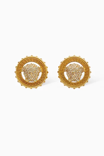 Crystal Medusa '95 Stud Earrings