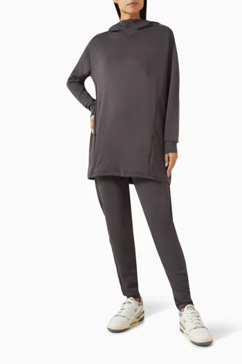 Tapered Track Pants in Viscose Blend