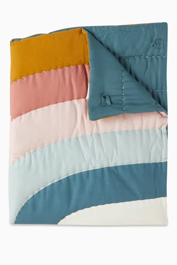 Rainbow Play Mat in Organic Cotton