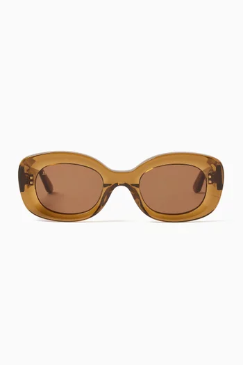 The Cinnamon Sunglasses in Acetate