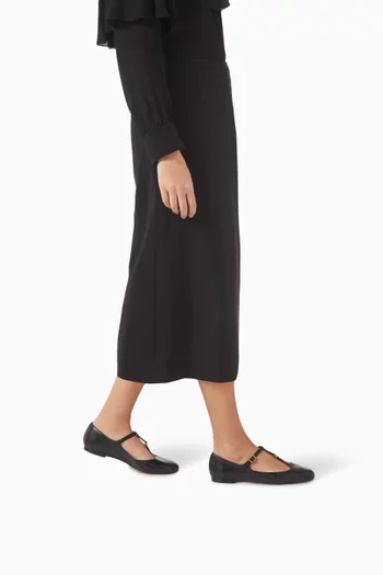 Marcie Ballet Flats in Leather