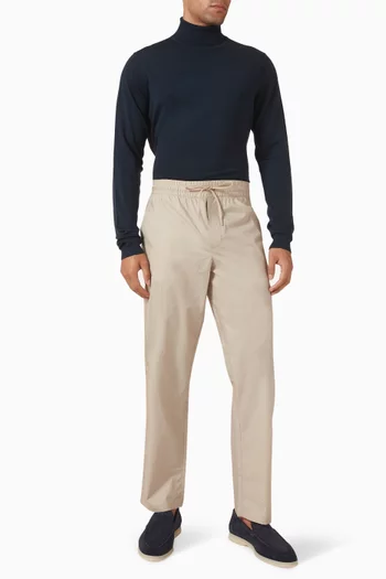 Roll-neck Jumper in Merino Wool