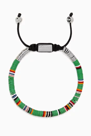 Disc Beaded Bracelet