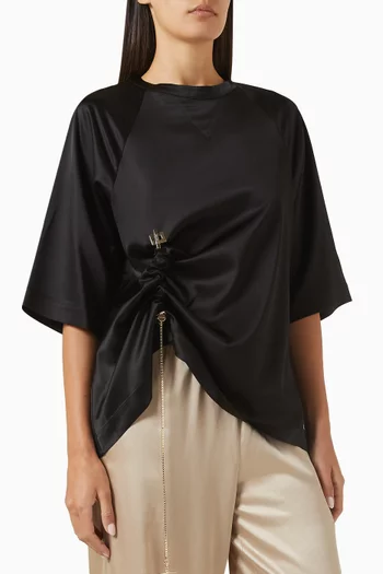 Sophia Jewel Top in Acetate Blend