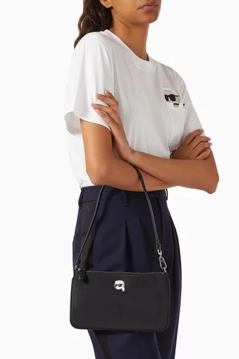 Ikon Shoulder Bag in Nylon