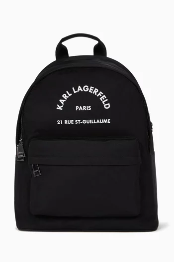 Logo-print Backpack in Nylon