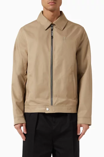 Logo-embroidered Jacket