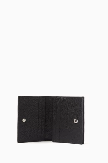Small Ikon Wallet in Pebbled Eco-leather