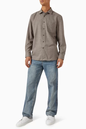 Shirt in Drago Wool