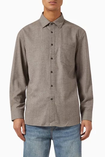 Shirt in Drago Wool